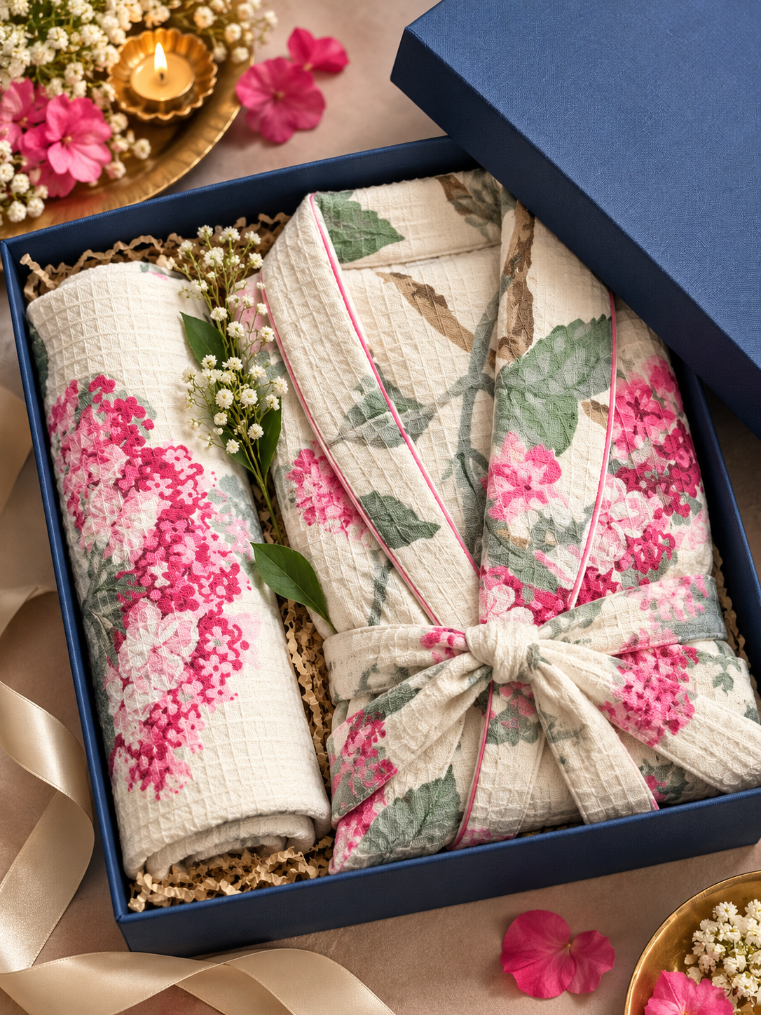 Pink Blossom Spa Set
