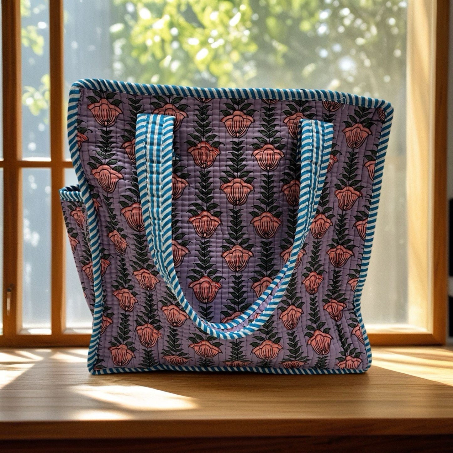 Purple Butaa Mini Tote (12X12)