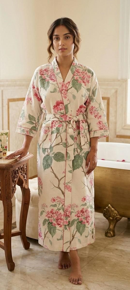 Cream Bagh Bathrobe
