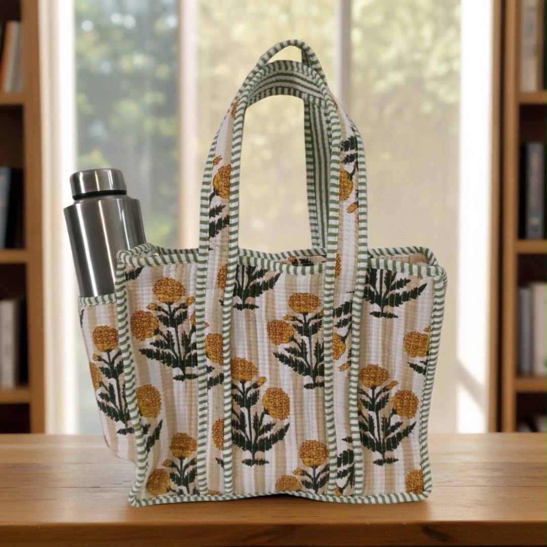 Sunehri Mini Tote (12X12)