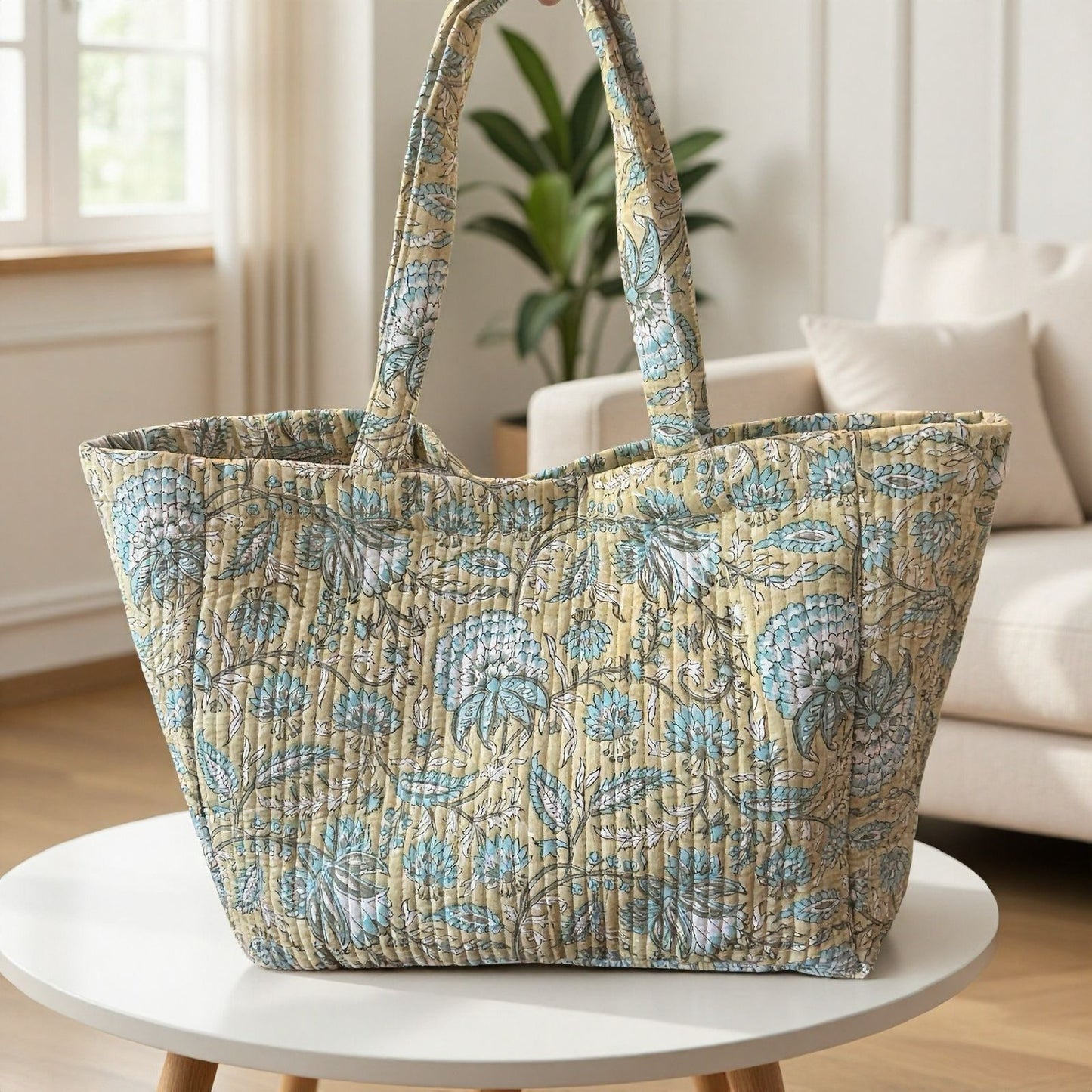 Yellow Bagh Reversible Tote