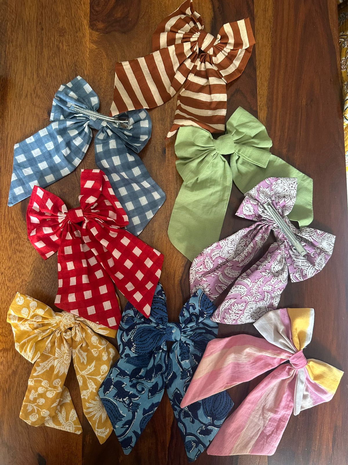 Assorted Bow Hair Clips
