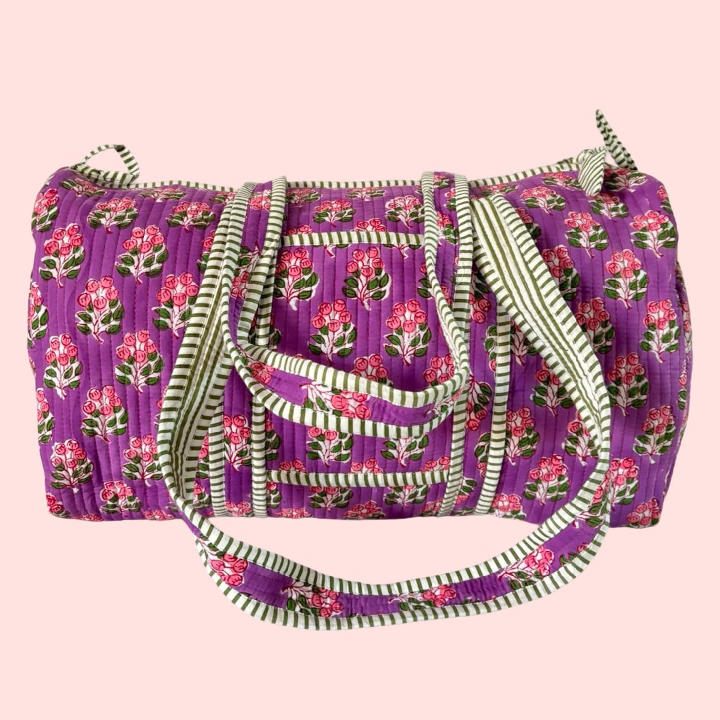 Purple Butti Duffle Bag