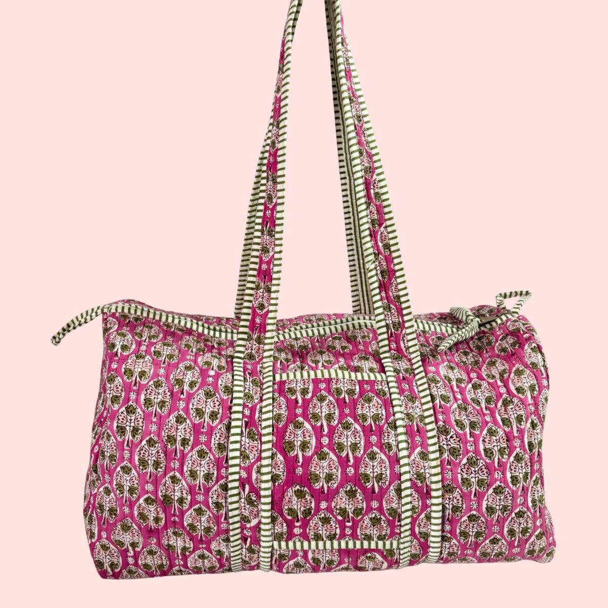 Pretty Pink Duffle Bag