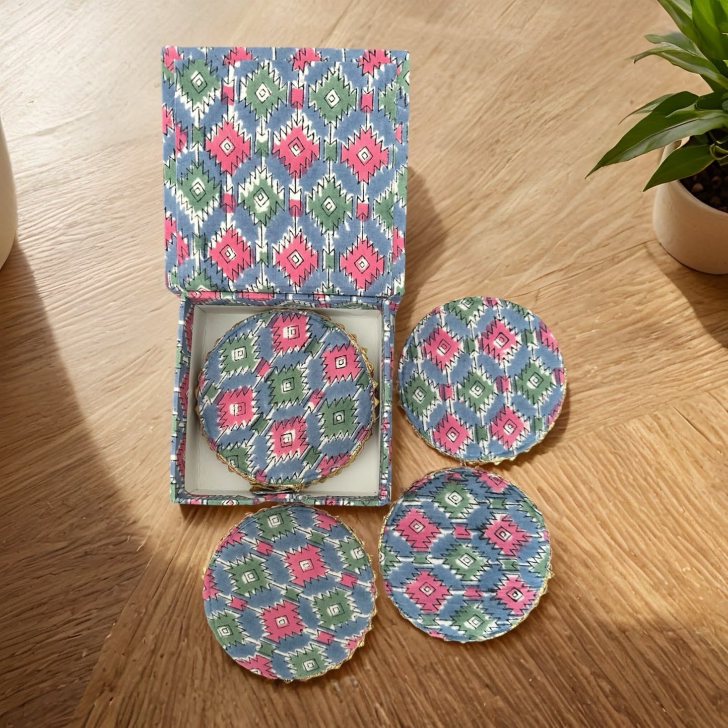 Ikat Coaster (Set of 6)