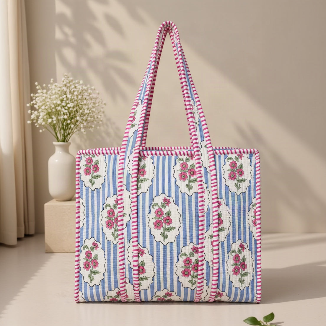 Cottage Bloom Daily Tote (15X15)