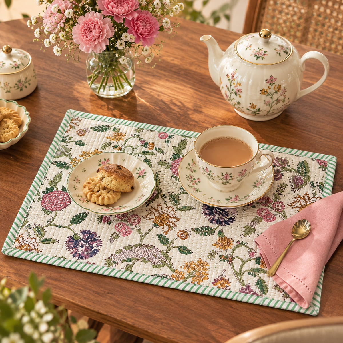 White Bagh Table Mats