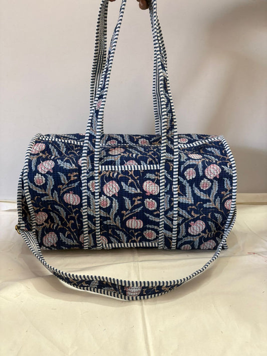 Blue Anar With Sling Duffle