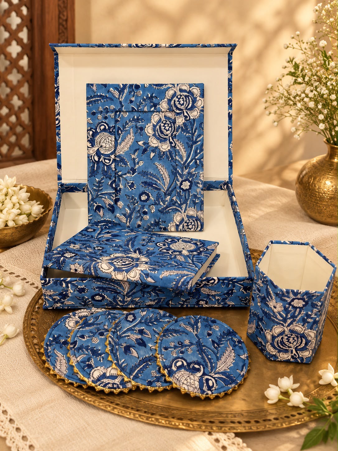 Blue Desk Box Hamper