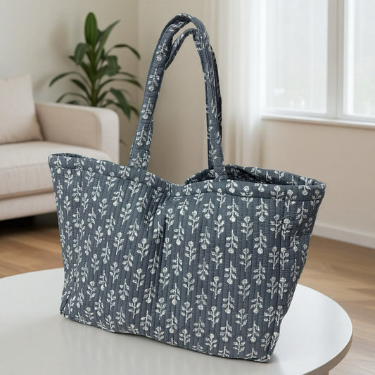 Grey Butti Reversible Tote