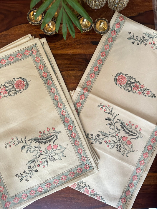 Anar Butaa Runner and Mat Set