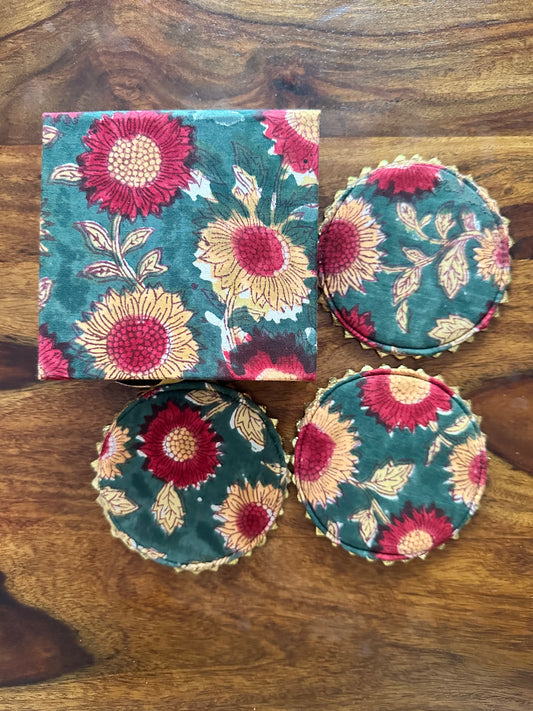Bright Bloom Coaster (Set of 6)