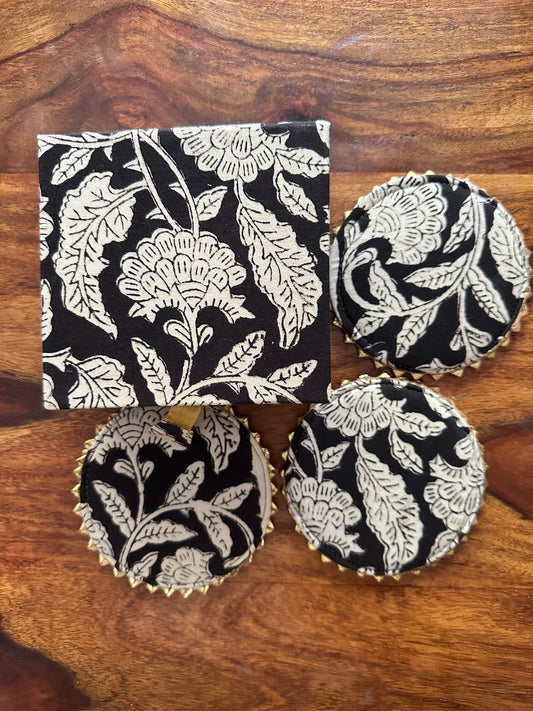 Black Bagh Coaster (Set of 6)