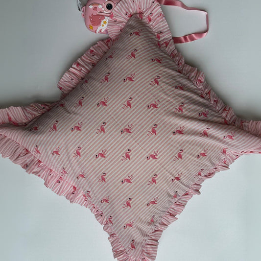 Pink Flamingo Cushion Cover (16X16)
