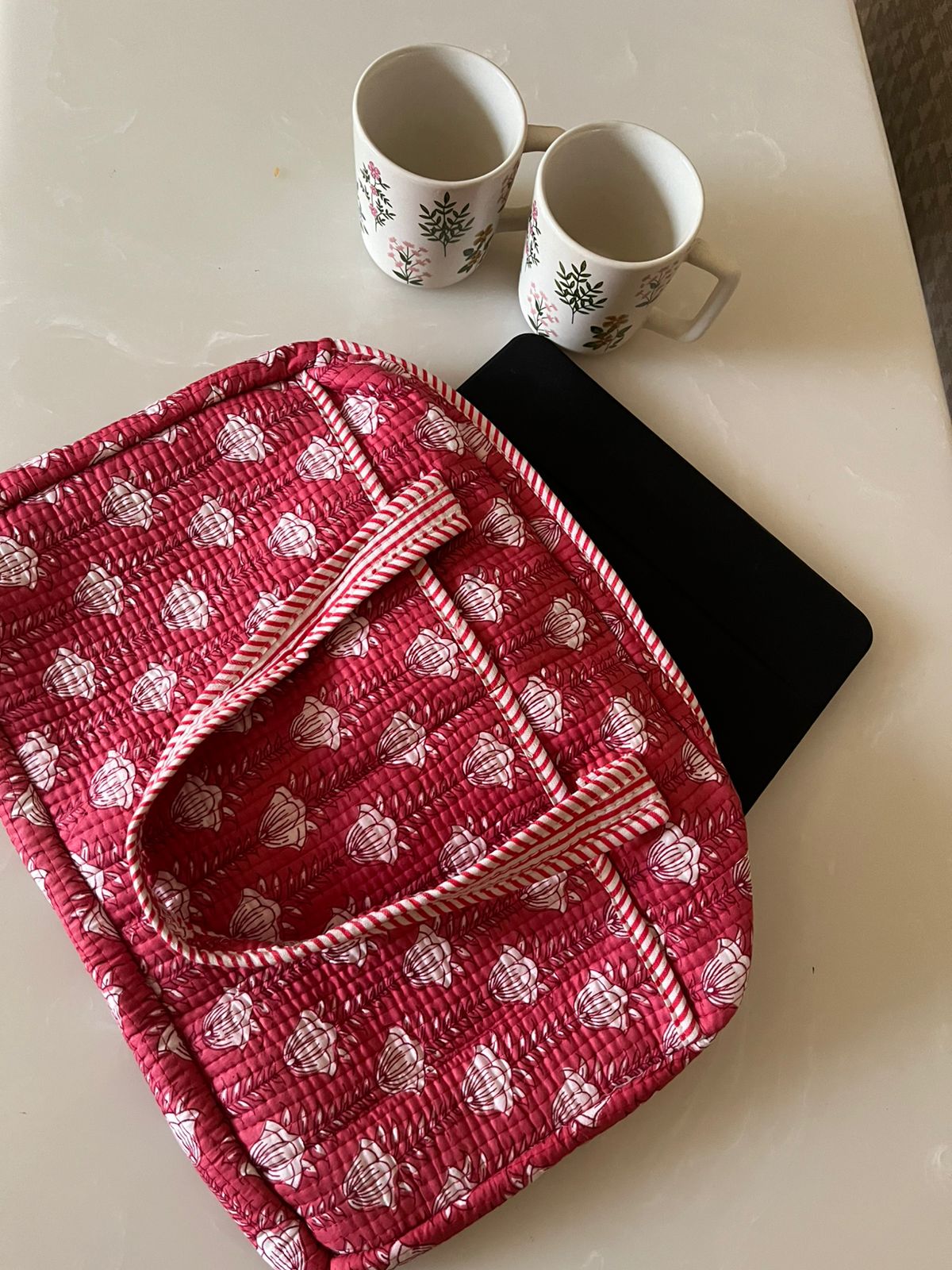 Red Butaa Laptop Bag