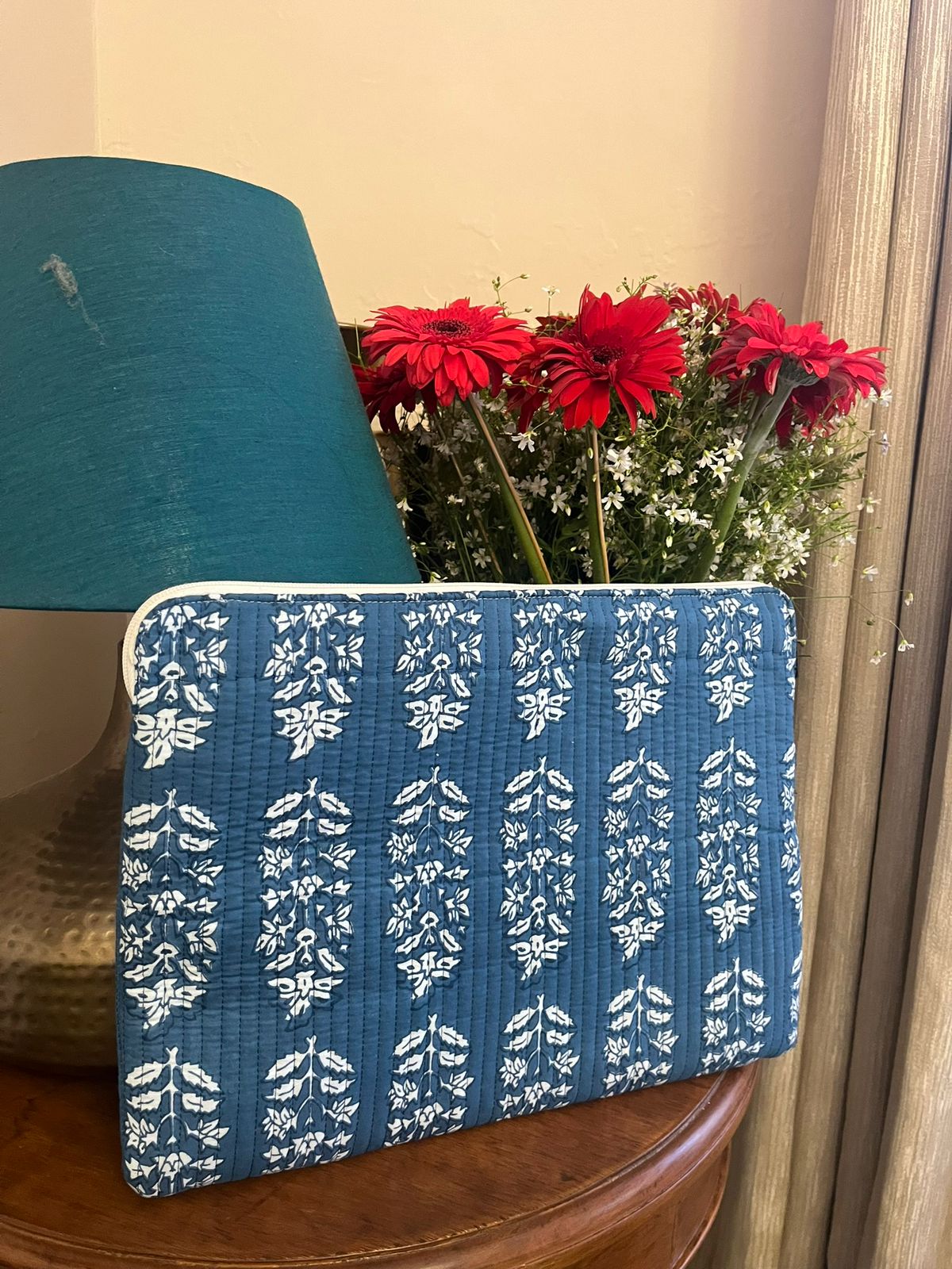 Padded Blue Sleeve - 16 inch