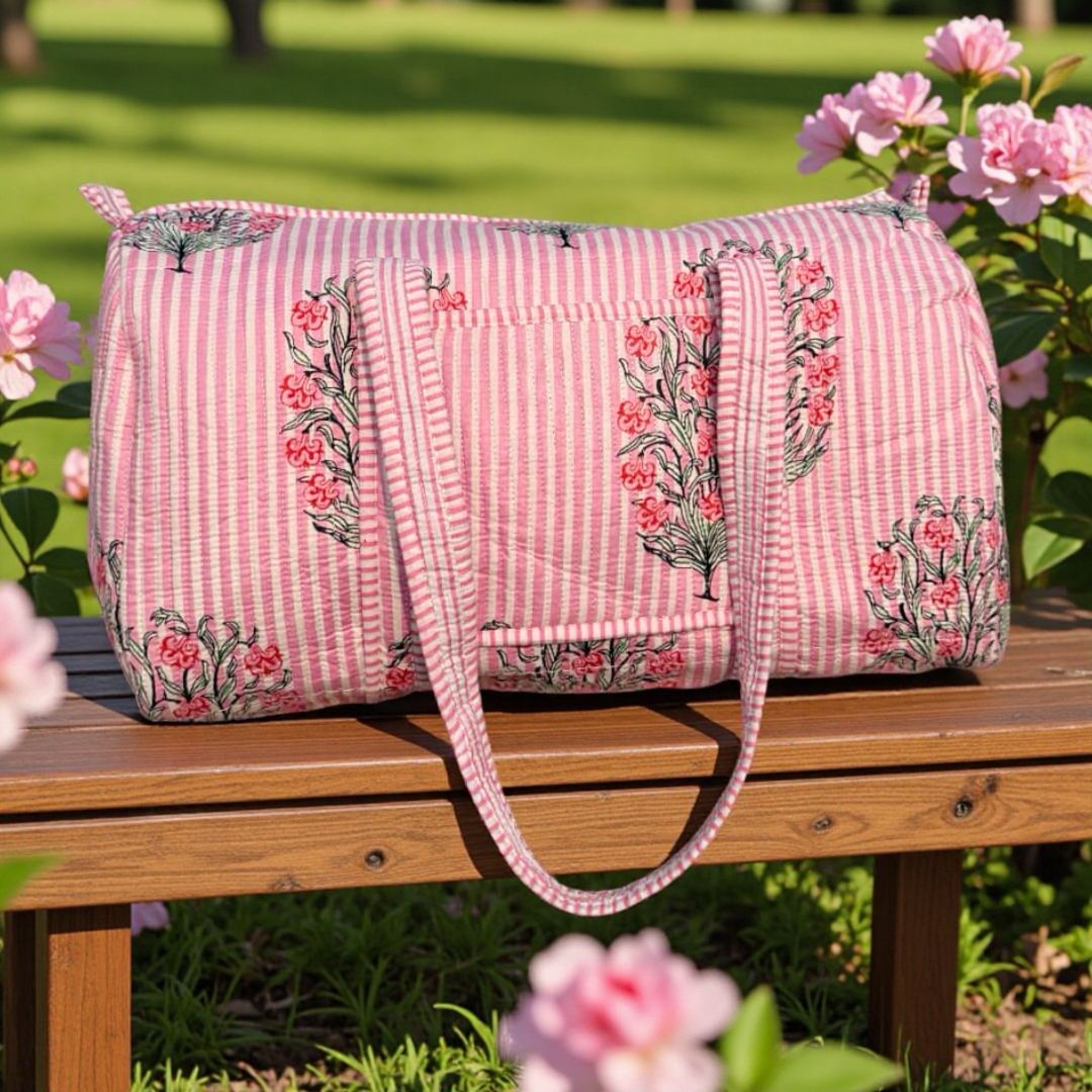 Candy Cane Butaa Duffle