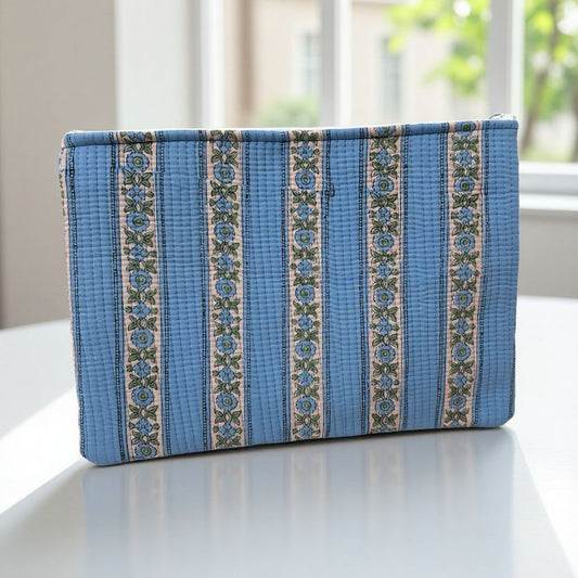 Blue Stripes Sleeve - 15 Inch