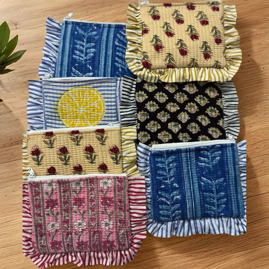 Assorted Frill Pouches