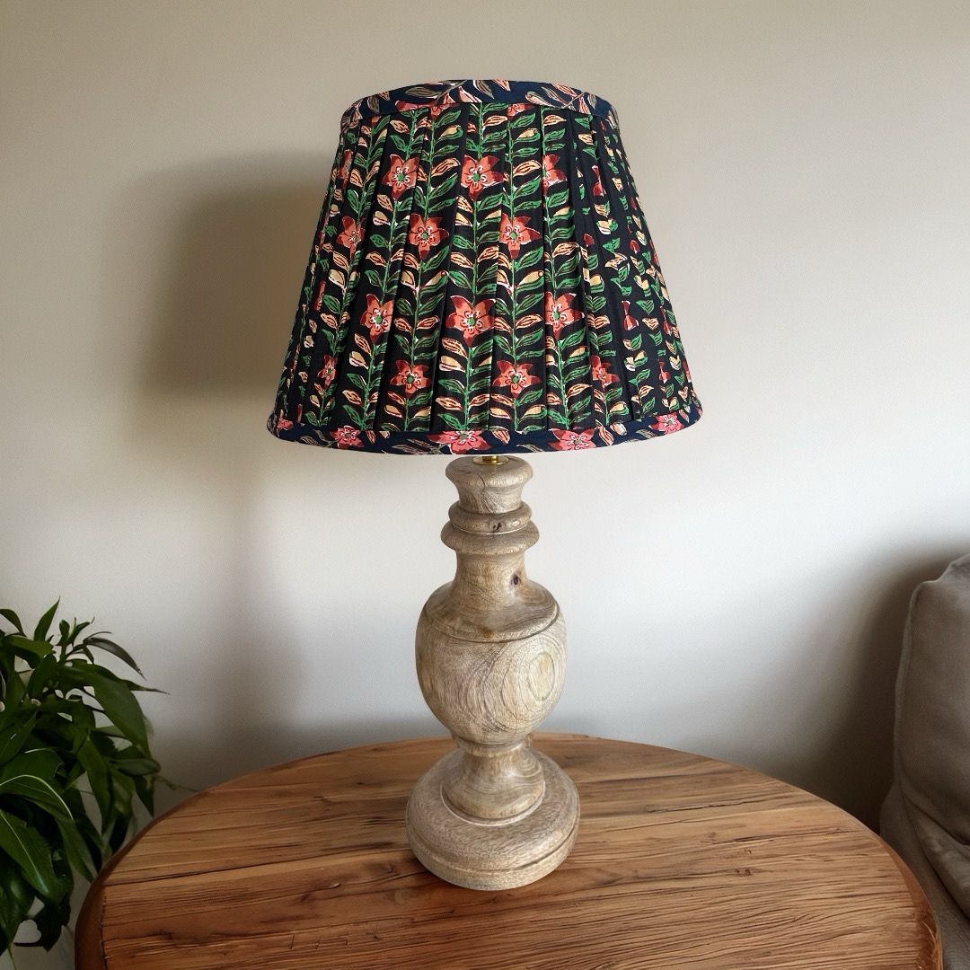 Black Bagh Lamp Shade (12/16/18 Inch Diameter)