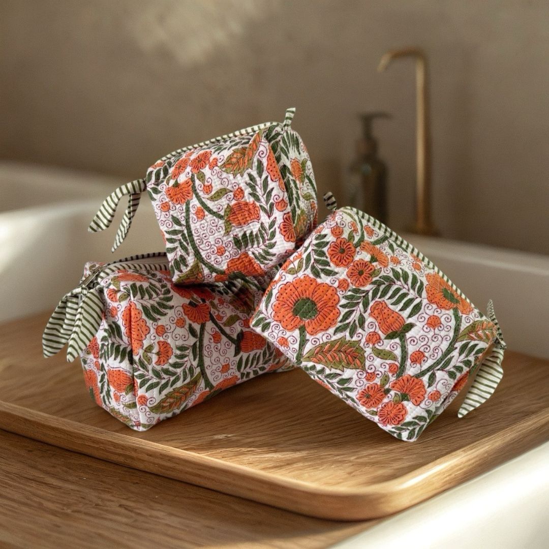 Orange Bagh (Set of 3)