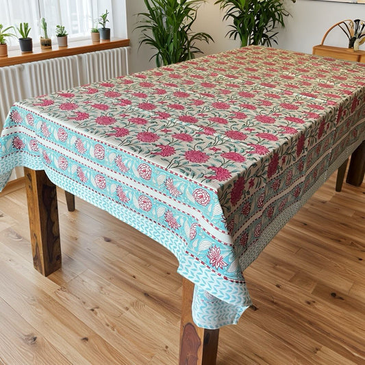 Pop Pink Table Cover - 6 Seater