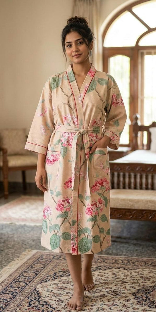 Beige Bagh Bathrobe