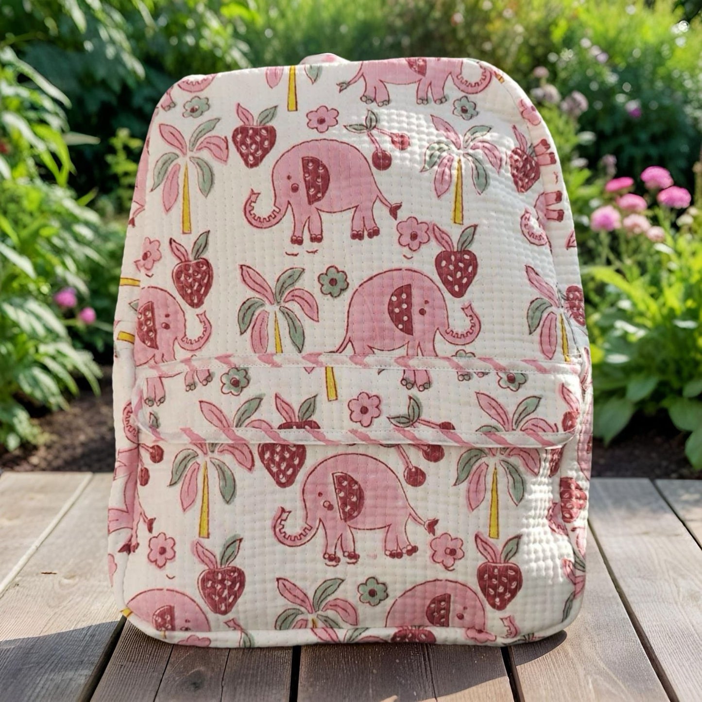 Pink Elephant Backpack