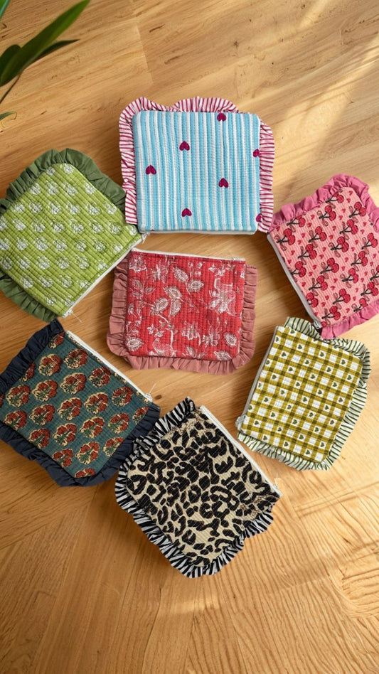 Assorted Frill Pouches