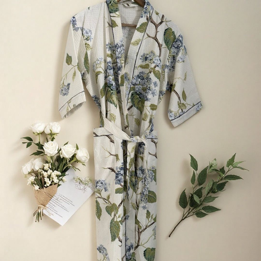Ivory Bel Bathrobe