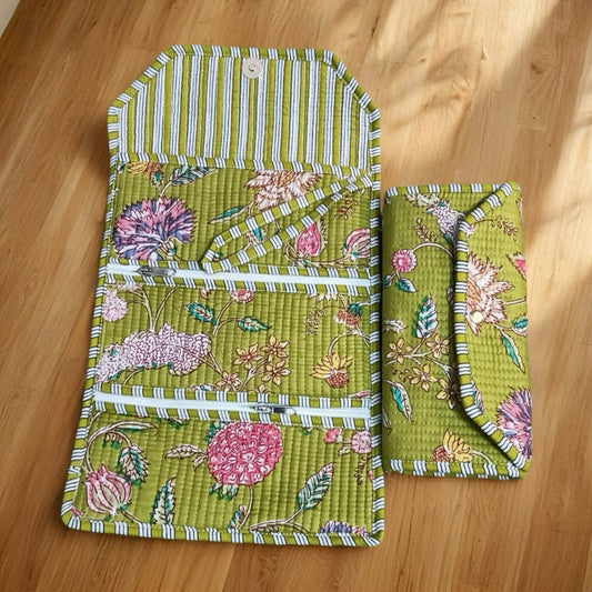 Lime Green Jewelry Organizer