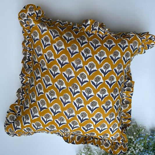 Marigold Cushion Cover (16X16)