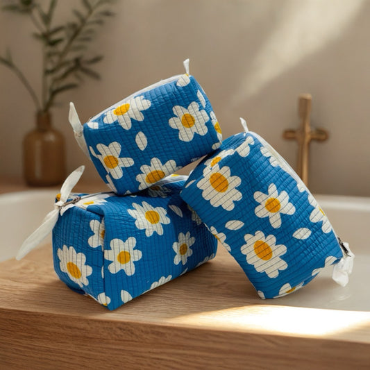 Daisy Bloom Pouch (Set of 3)