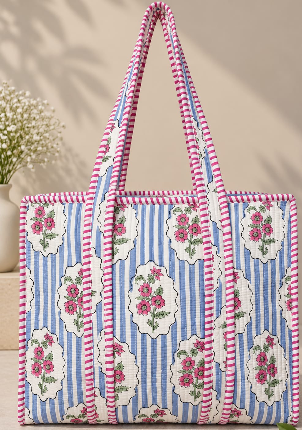 Cottage Bloom Daily Tote (15X15)