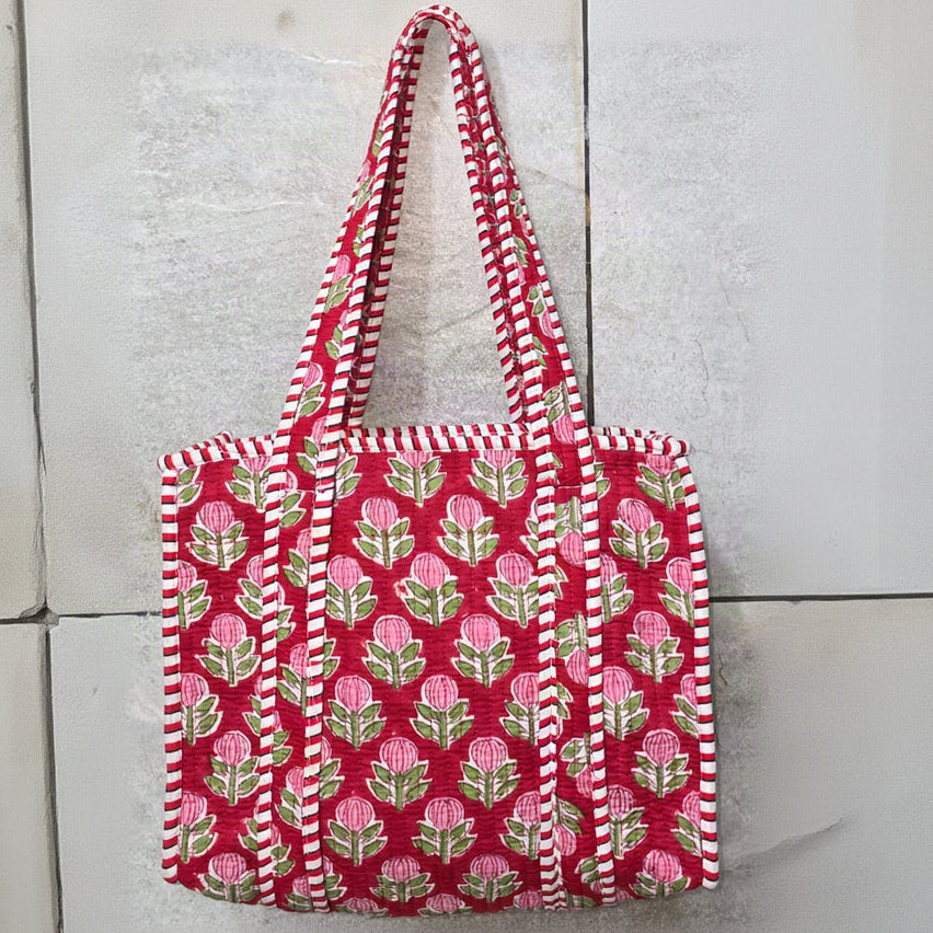 Red Butti Daily Tote (12X12)