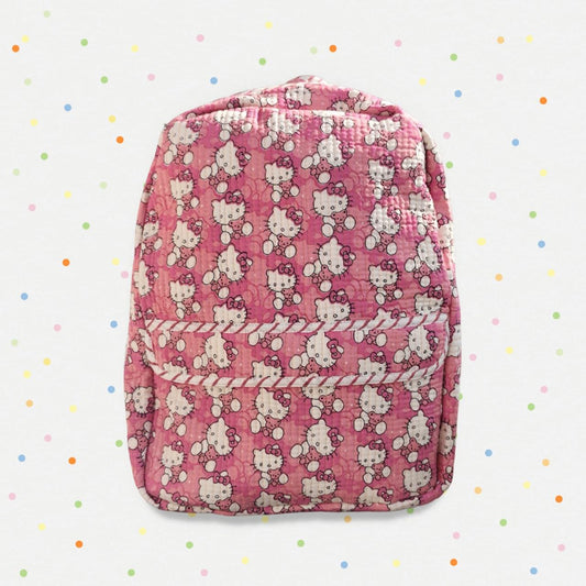 Pink Kitty Backpack