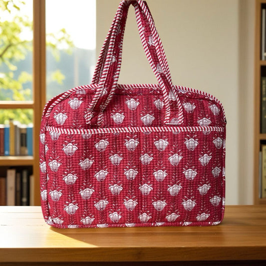 Red Butaa Laptop Bag