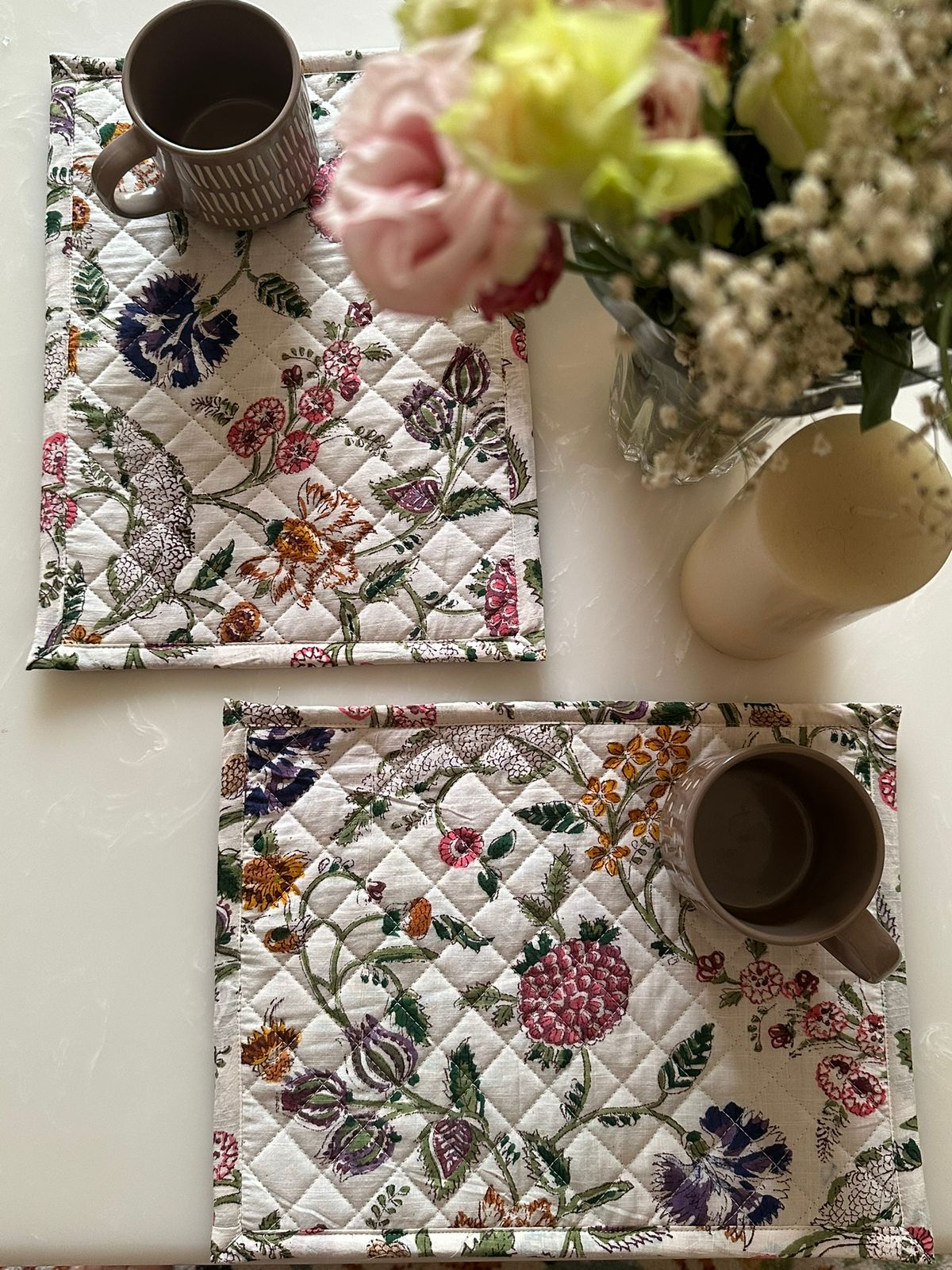 White Bagh Placemats
