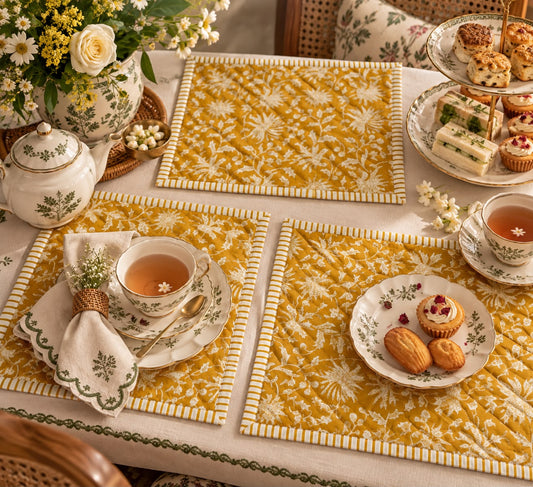 Yellow Jaal Placemats